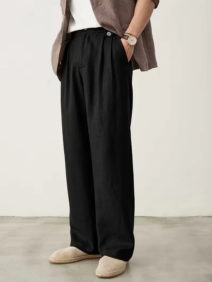 Pantalons met brede pijpen
