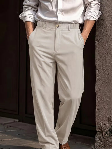 Pantalons met rechte pijpen