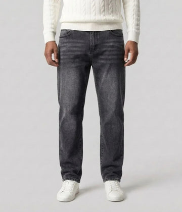Straight Leg Jeans met Regular Fit