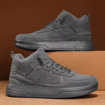Hoge sneakers met perforated upper