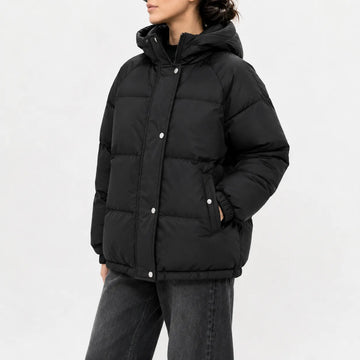 Hooded puffer jacket