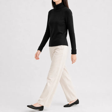 Sweater met turtle neckline