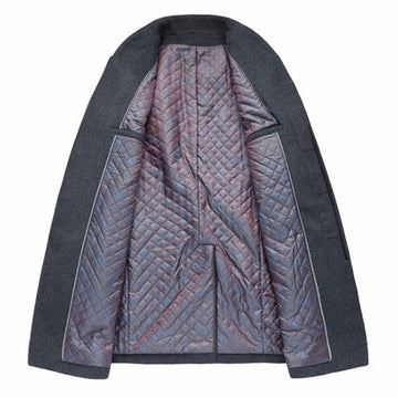 Ralph | Winter woolen long peacoat afbeelding 2