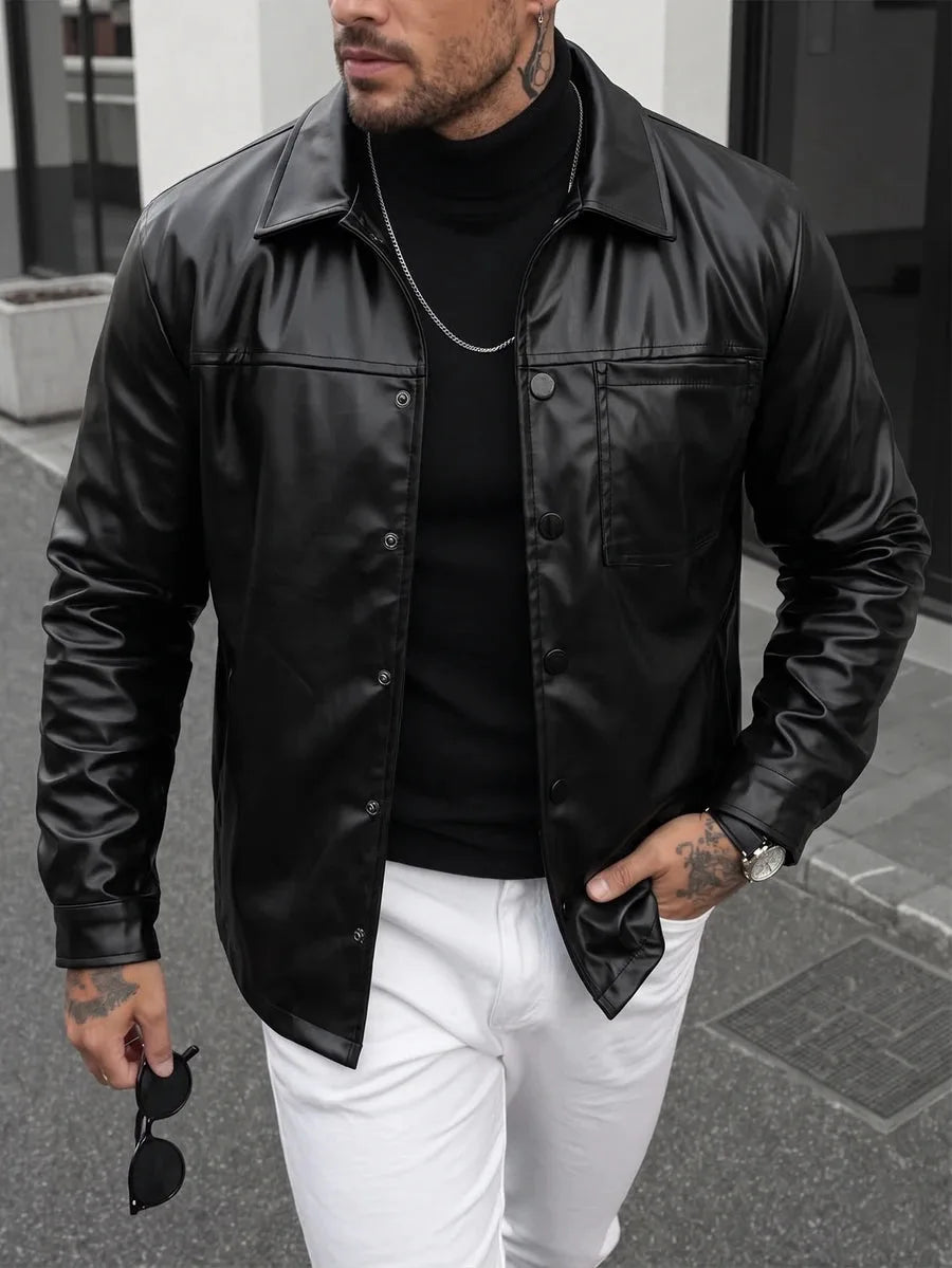 Overshirt met borstzak