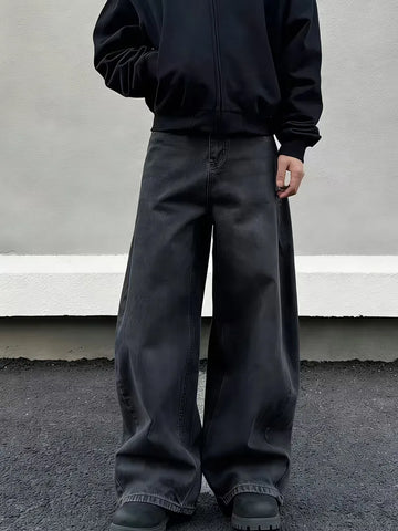 Loose fit jeans met vijf-pocket design