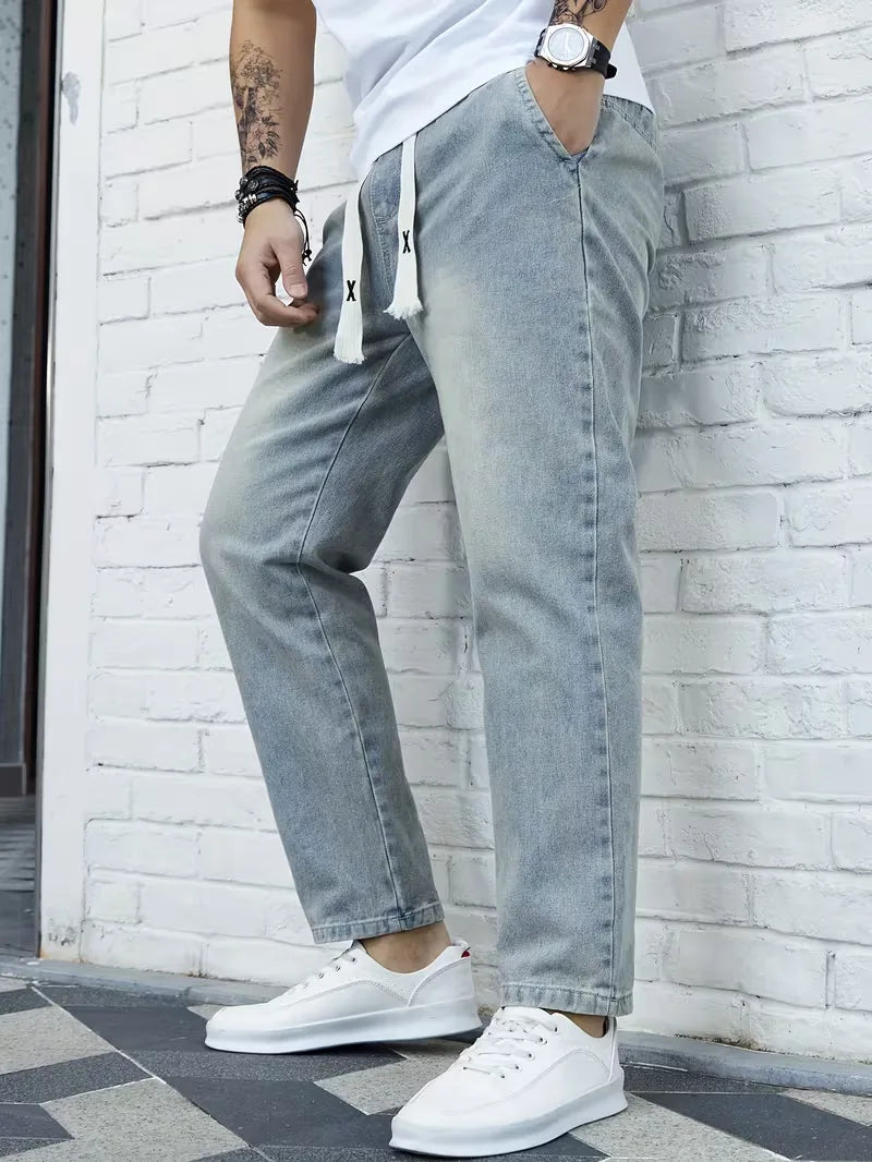 Joggers met elastische tailleband
