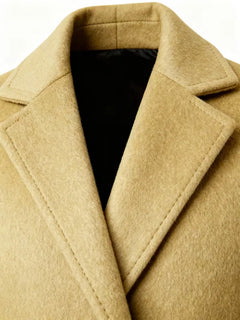 Trenchcoat met lapel collar