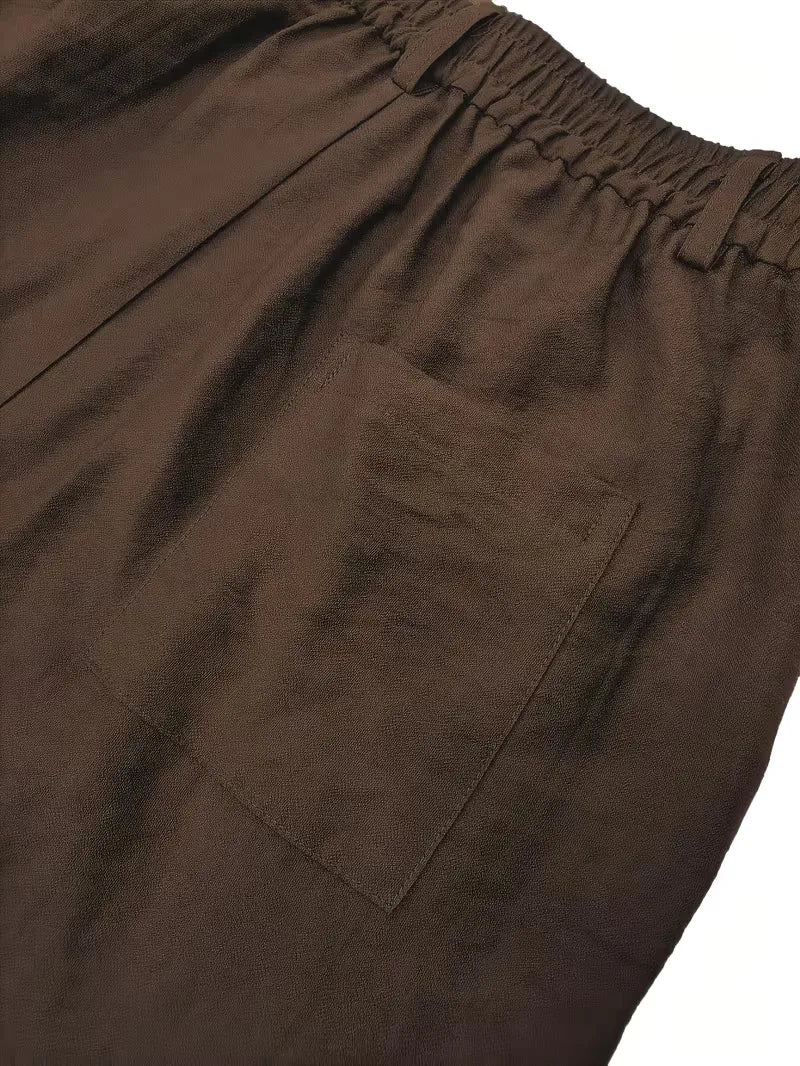 Pantalons met brede pijpen
