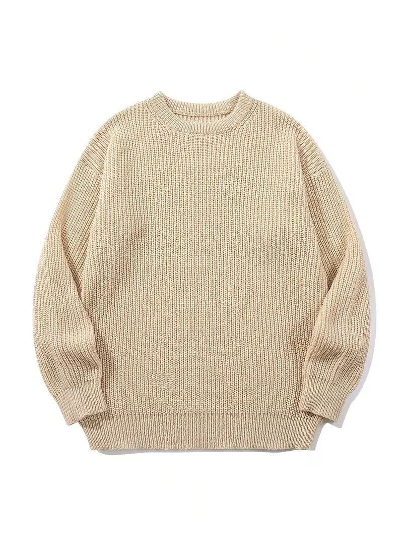 Oversized gebreide trui