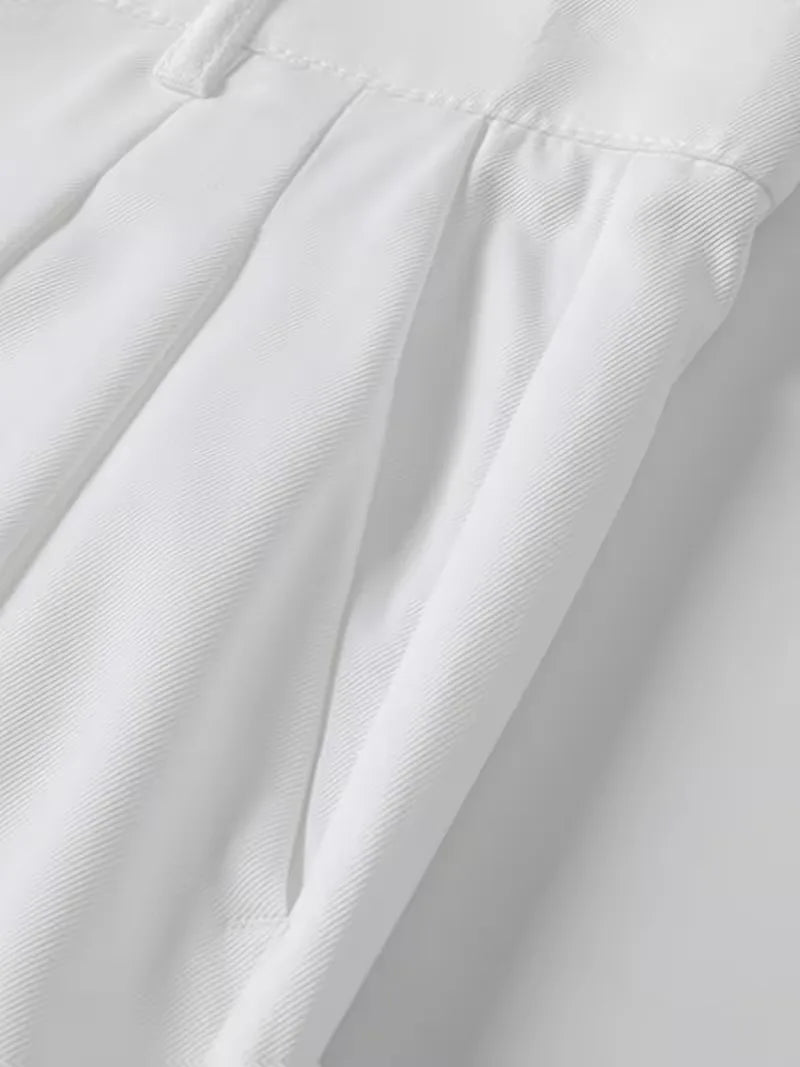 Pantalons met wijde fit