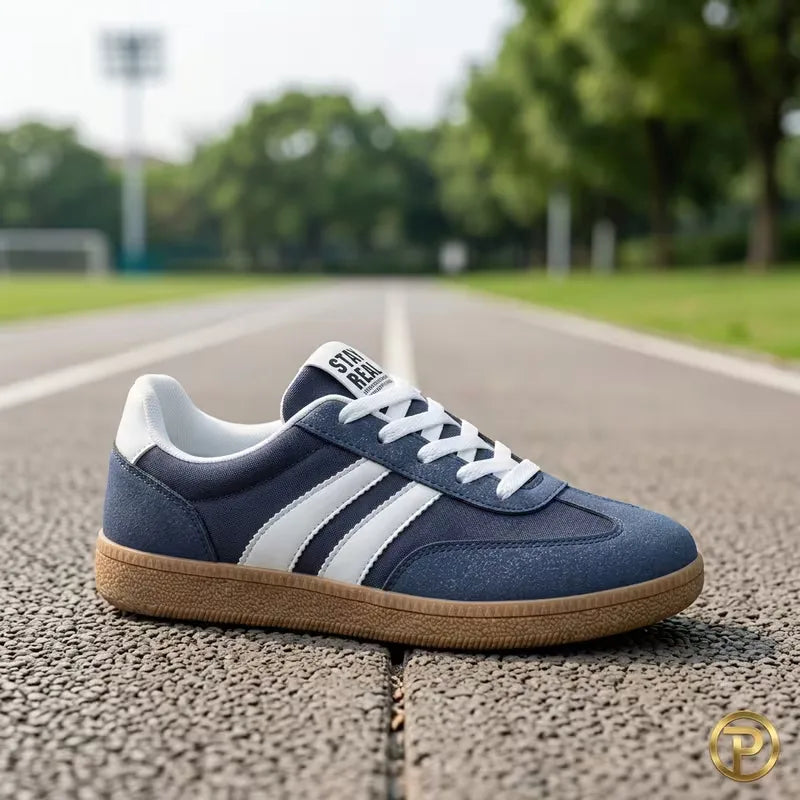 Lage sneakers met lace-up design