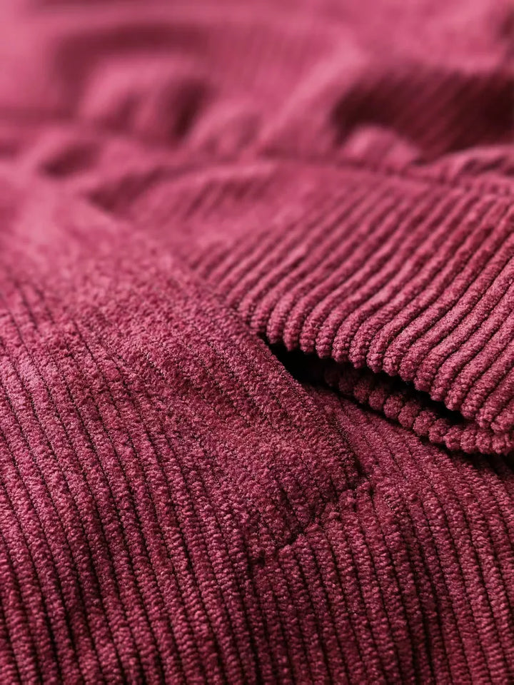 Lounge set met corduroy textuur