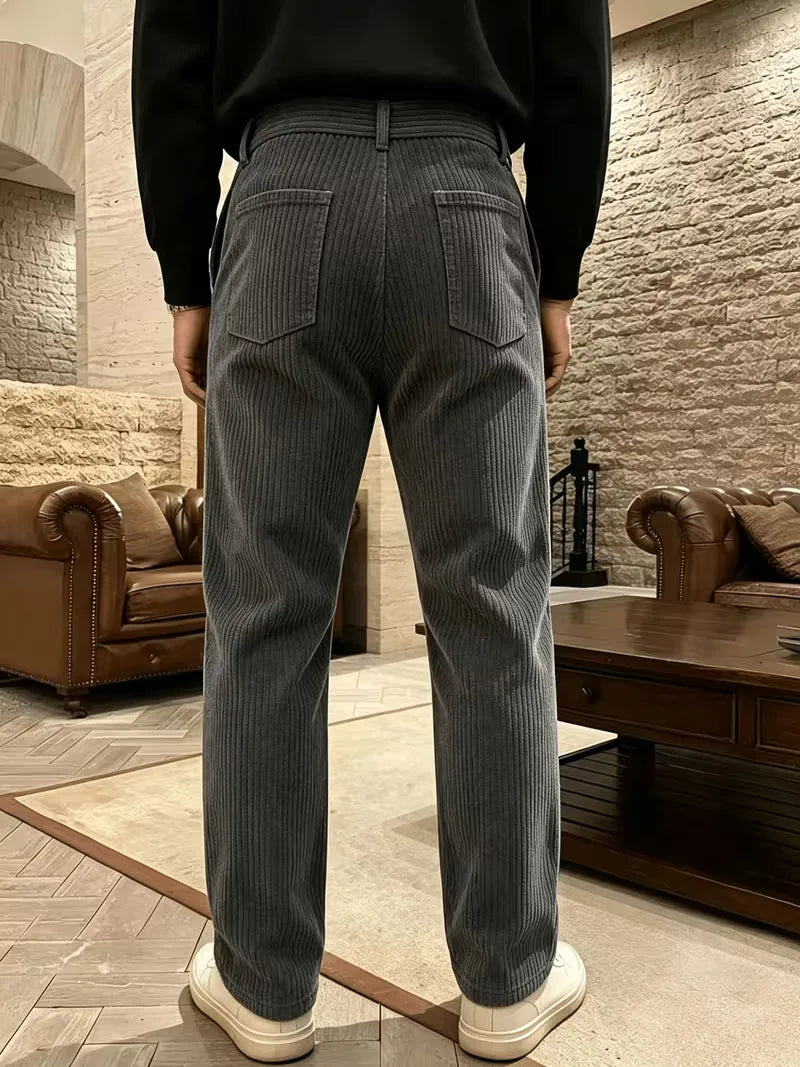 Pantalons corduroy straight leg