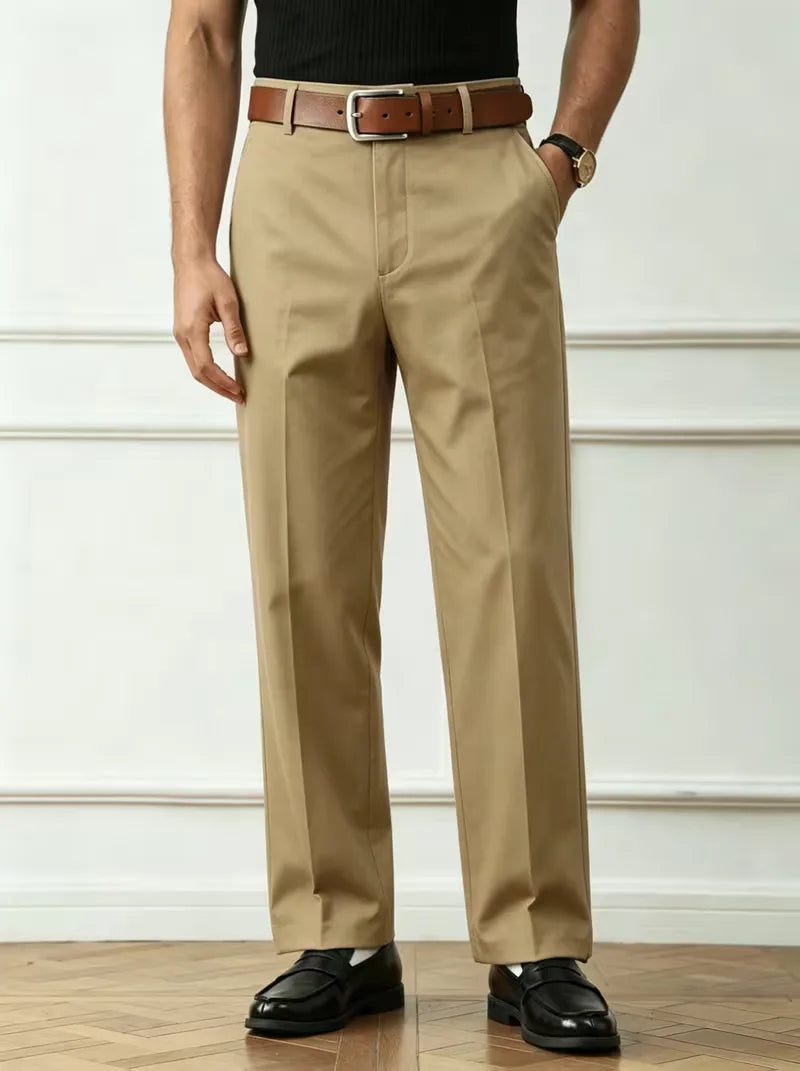 Chino's met straight leg fit