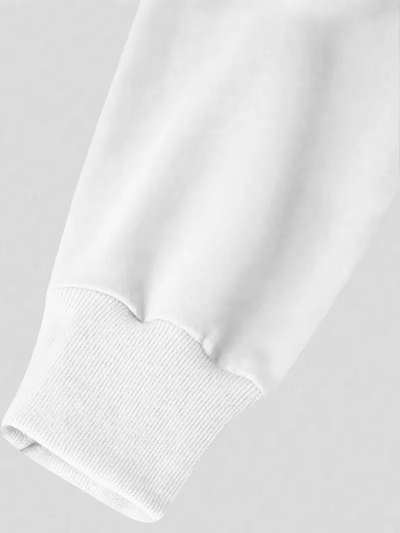 Sweatshirt met witte script lettering