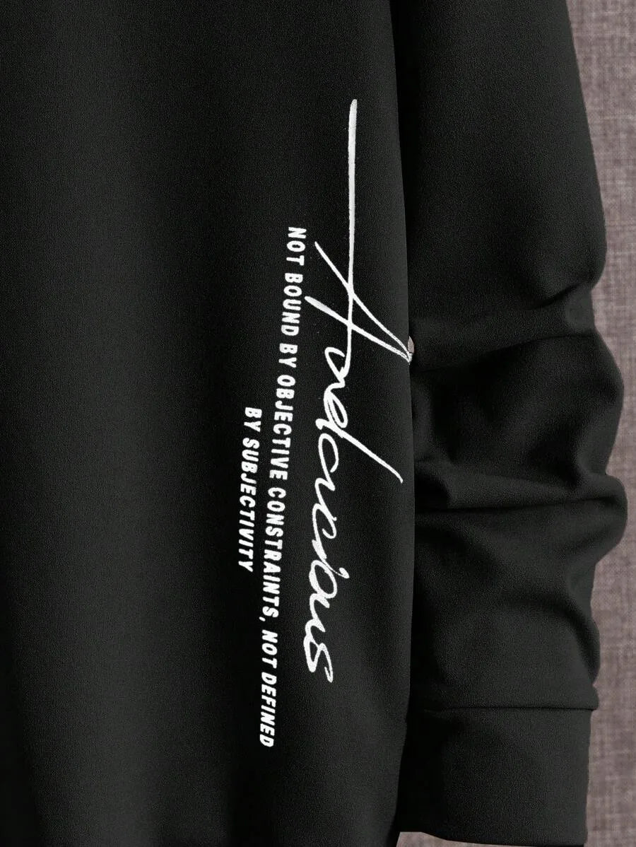 Longsleeve met text print