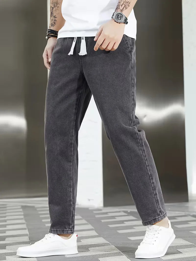 Joggers met elastische tailleband