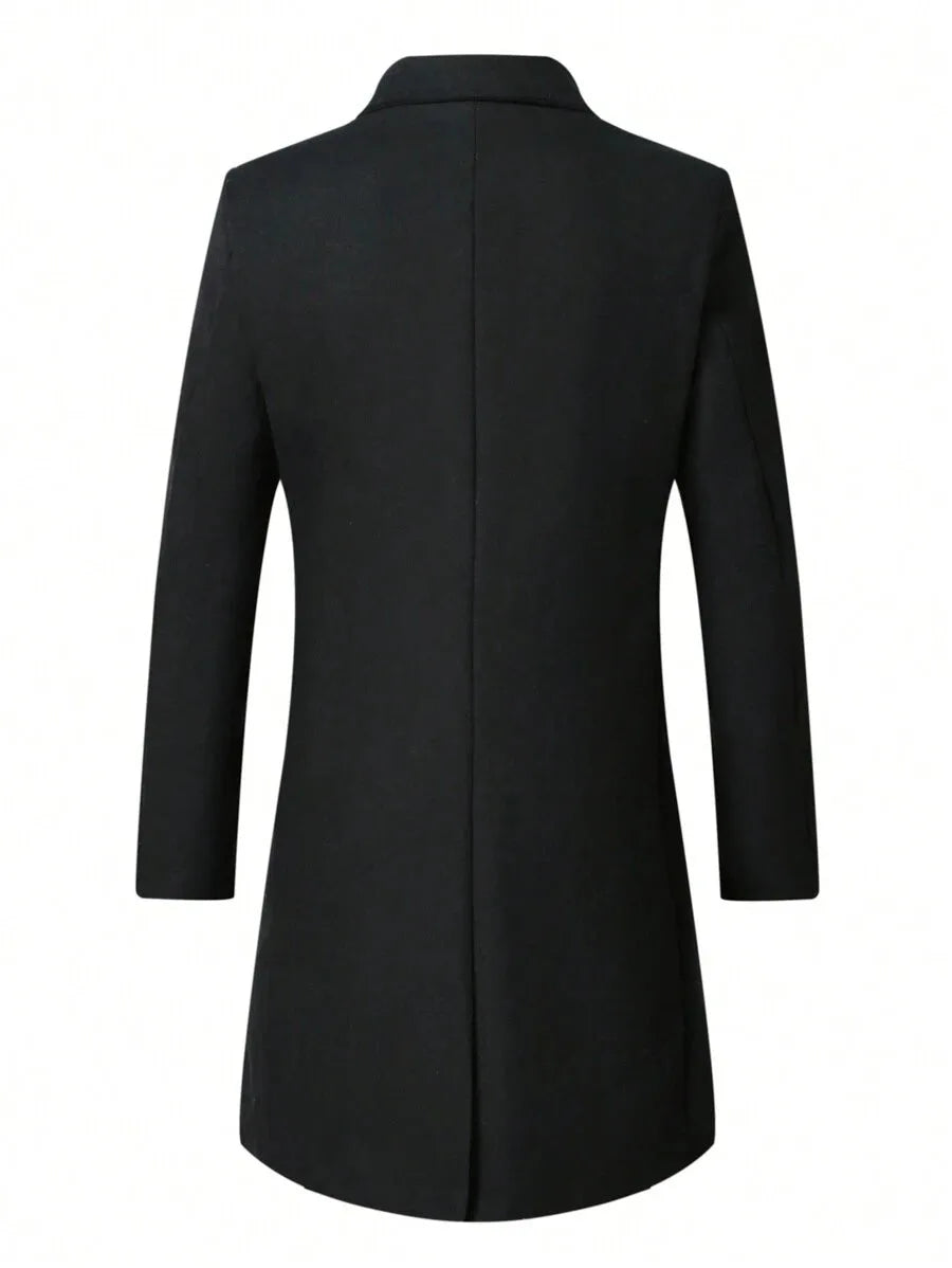 Trenchcoat met lapel collar