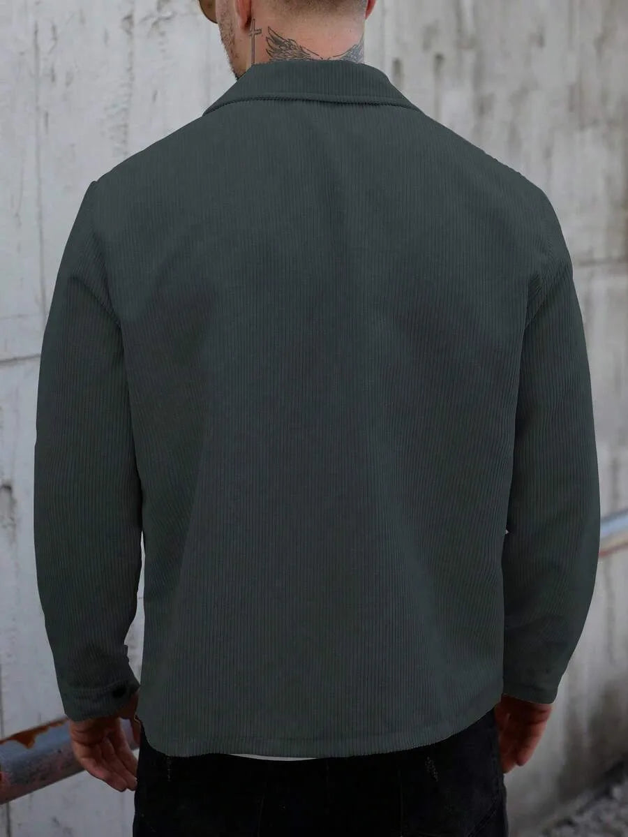 Overshirt met borstzak