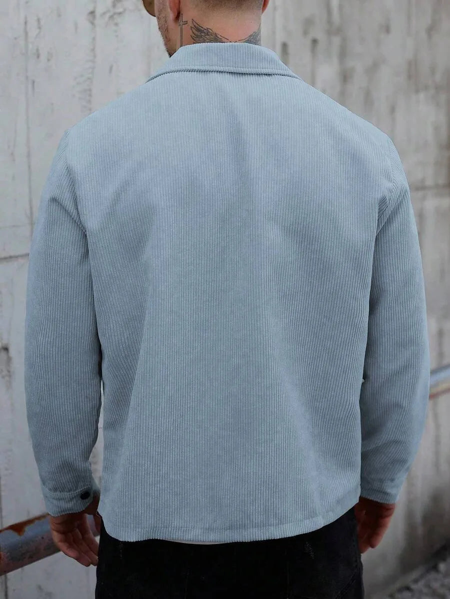 Overshirt met borstzak