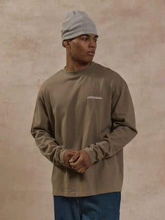 Oversized longsleeve met graphic print