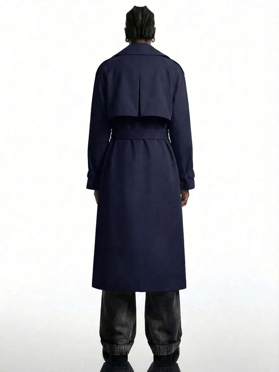 Trench coat met ceintuur