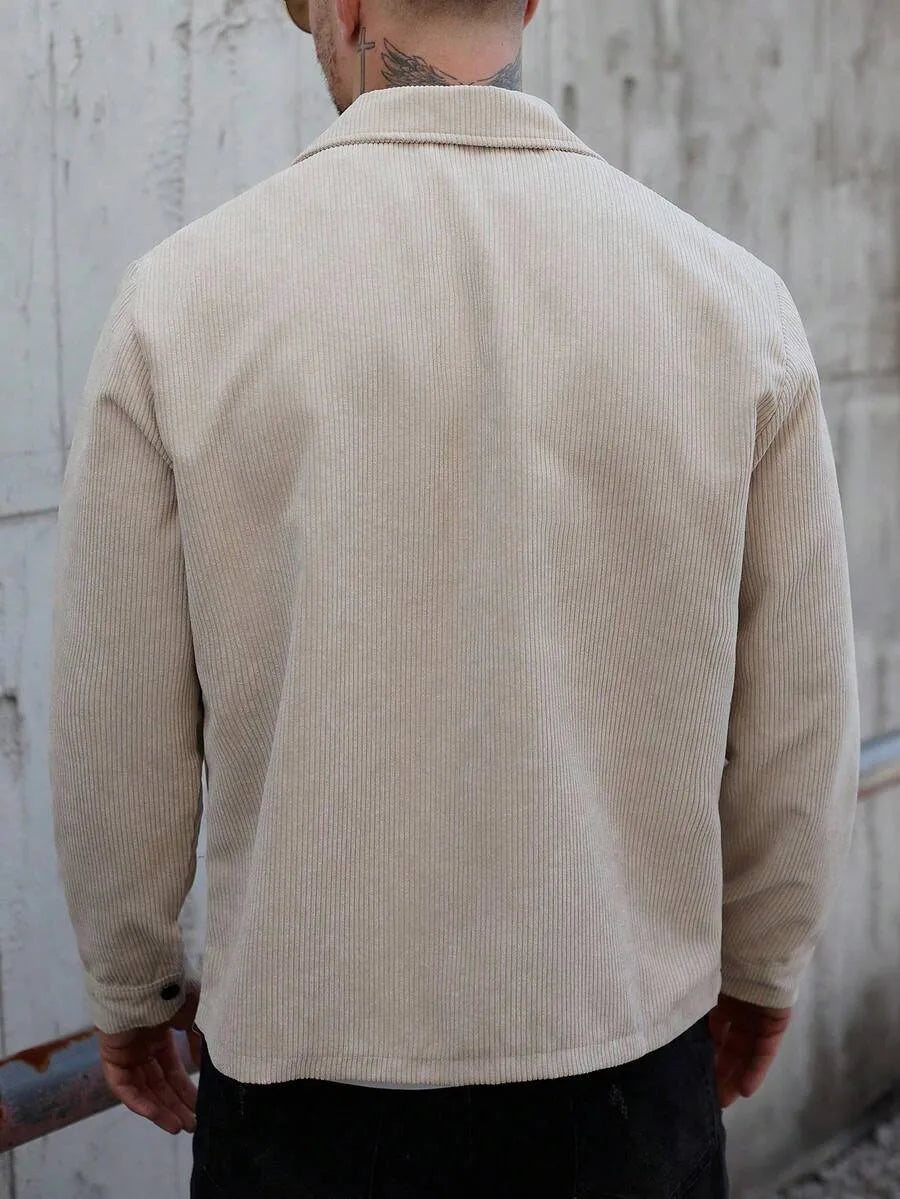 Overshirt met borstzak