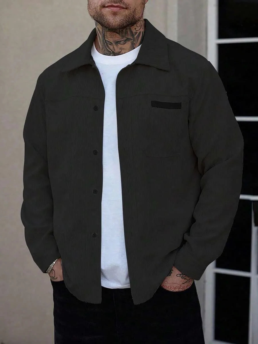 Overshirt met borstzak