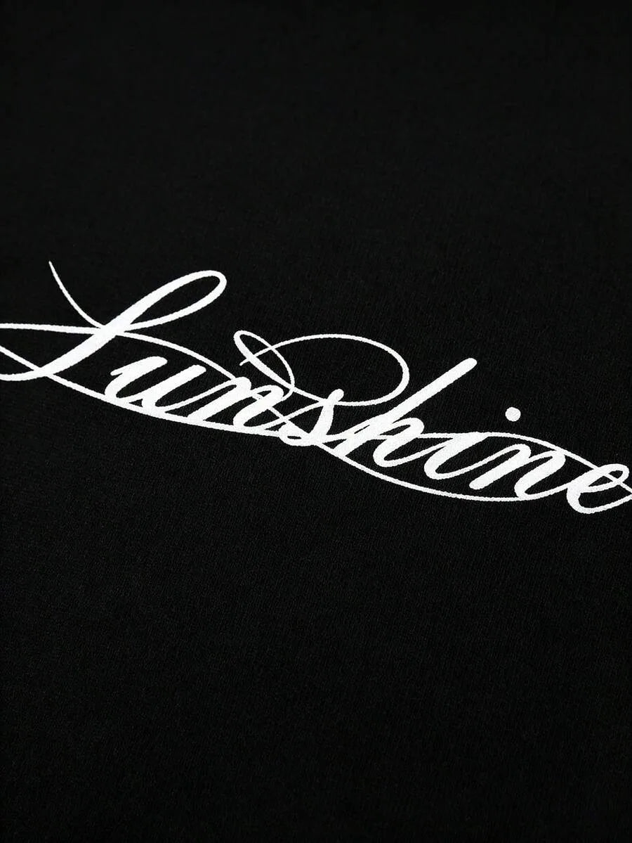Longsleeve met handgeschreven print