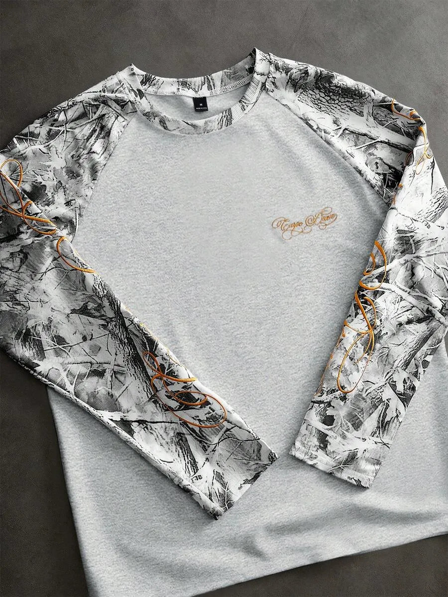 Longsleeve met raglan mouwen
