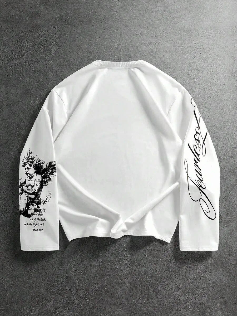 Longsleeve met graphic print