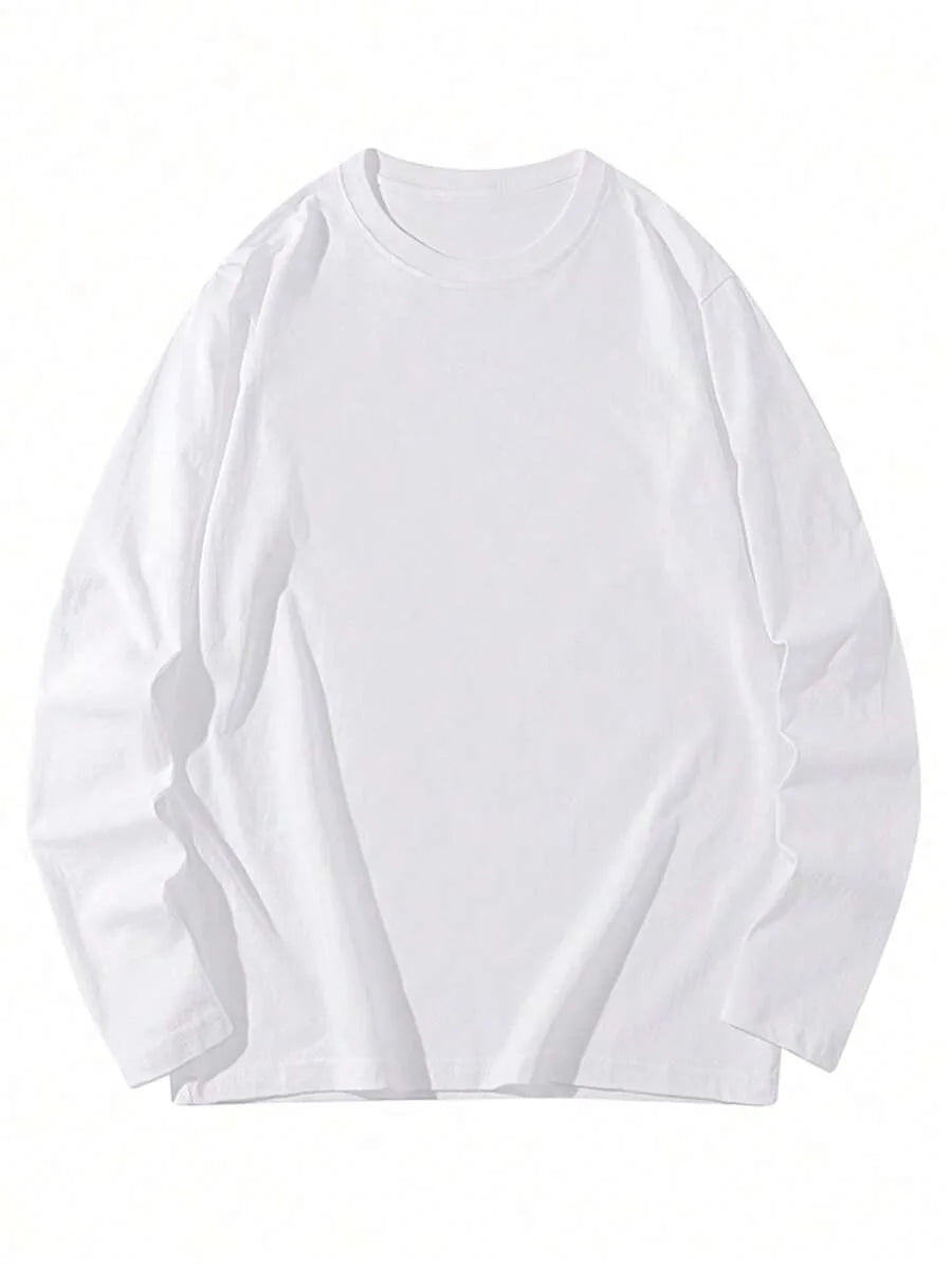 Oversized T-shirt met lange mouwen