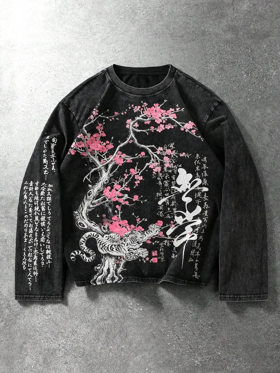 Longsleeve met graphic print