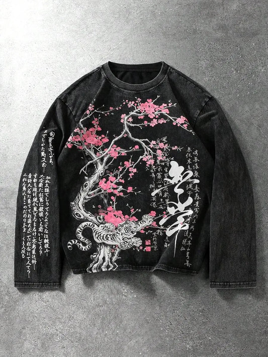 Longsleeve met graphic print