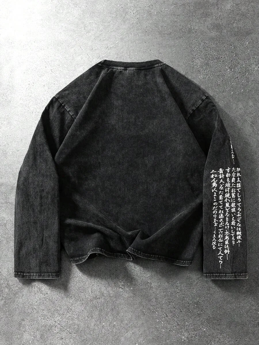 Longsleeve met graphic print