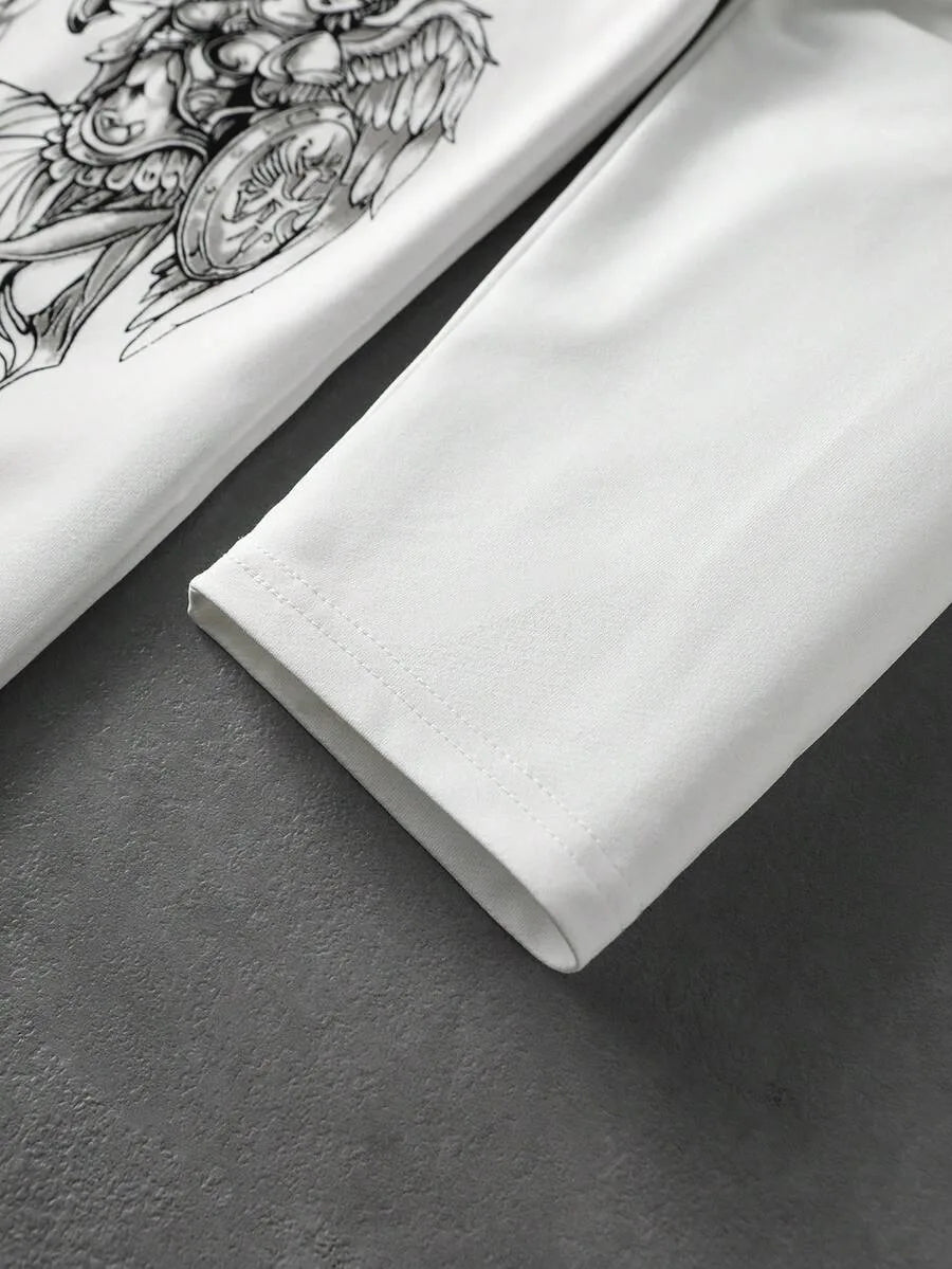 Longsleeve met graphic print