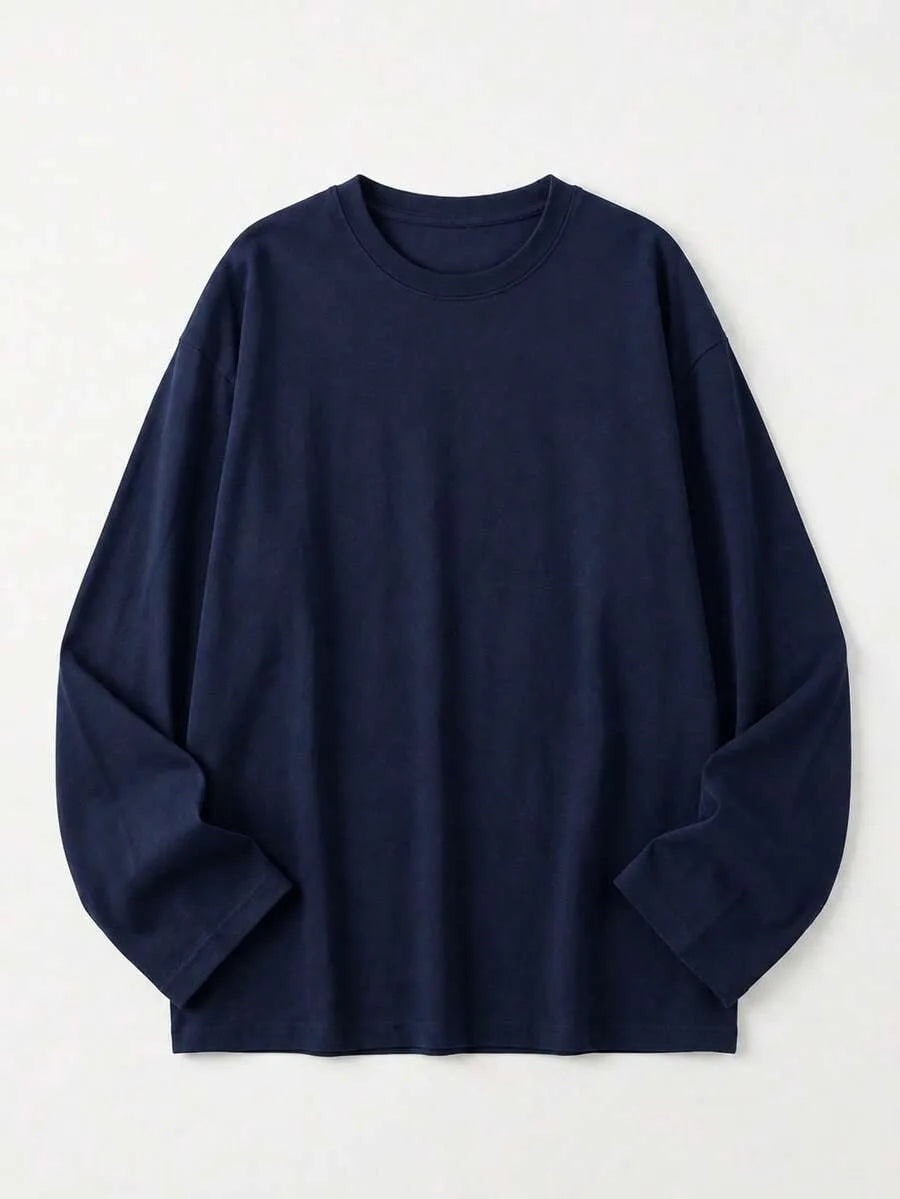 Oversized T-shirt met lange mouwen