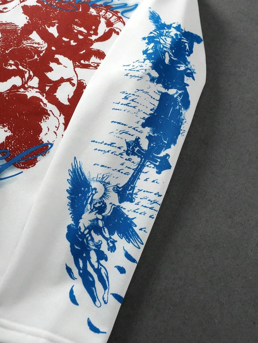 Longsleeve met graphic print