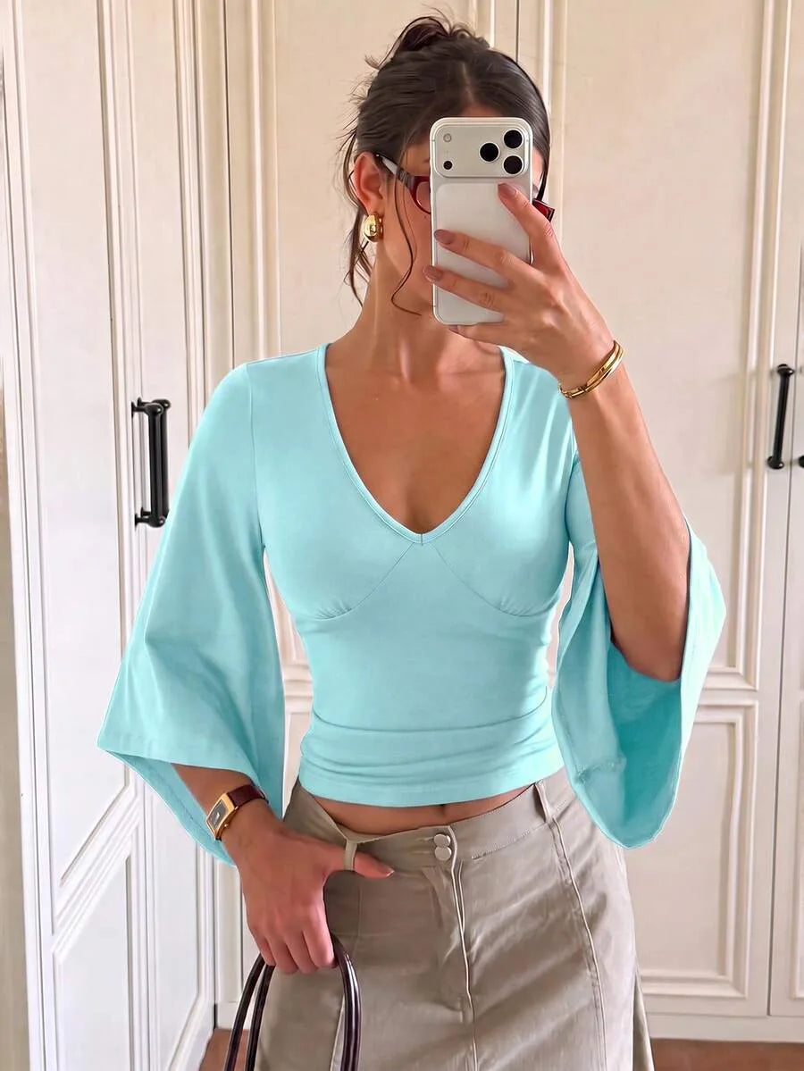 Slim fit crop top