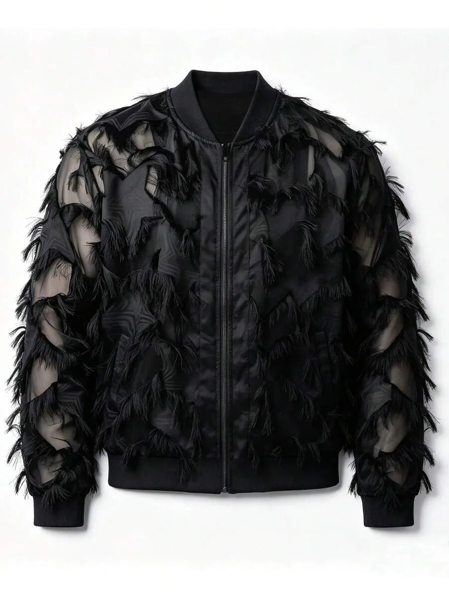 Bomberjack met camouflageprint