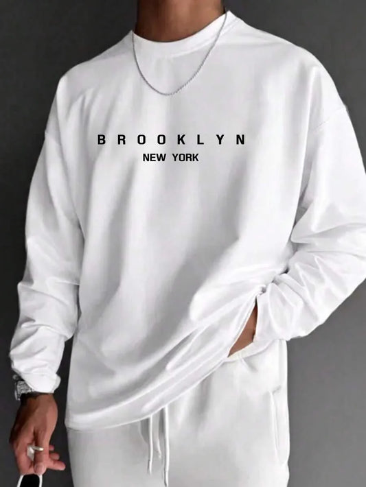 Longsleeve met letterprint