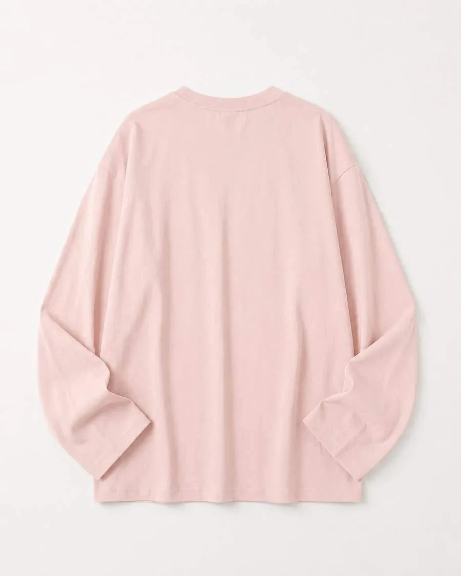 Oversized T-shirt met lange mouwen