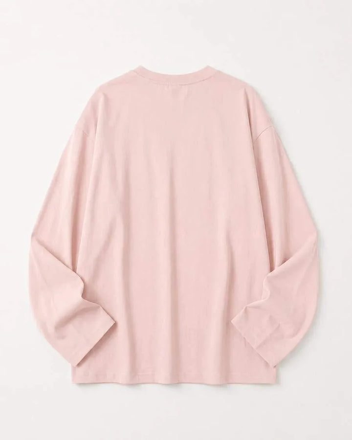 Oversized T-shirt met lange mouwen
