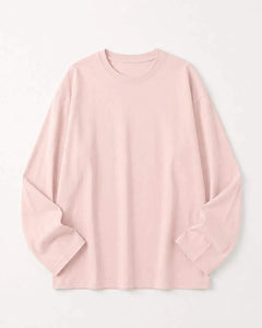 Oversized T-shirt met lange mouwen