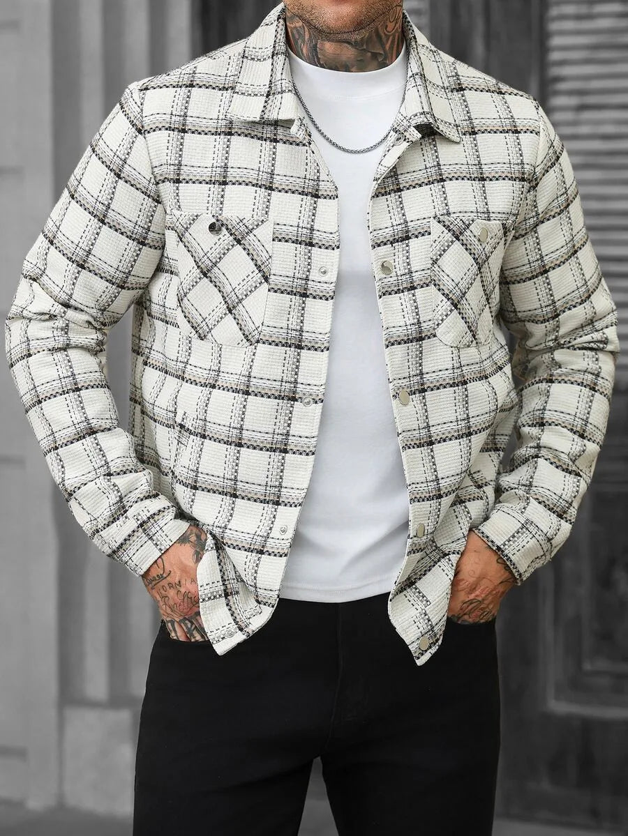 Bomberjack met collared neckline