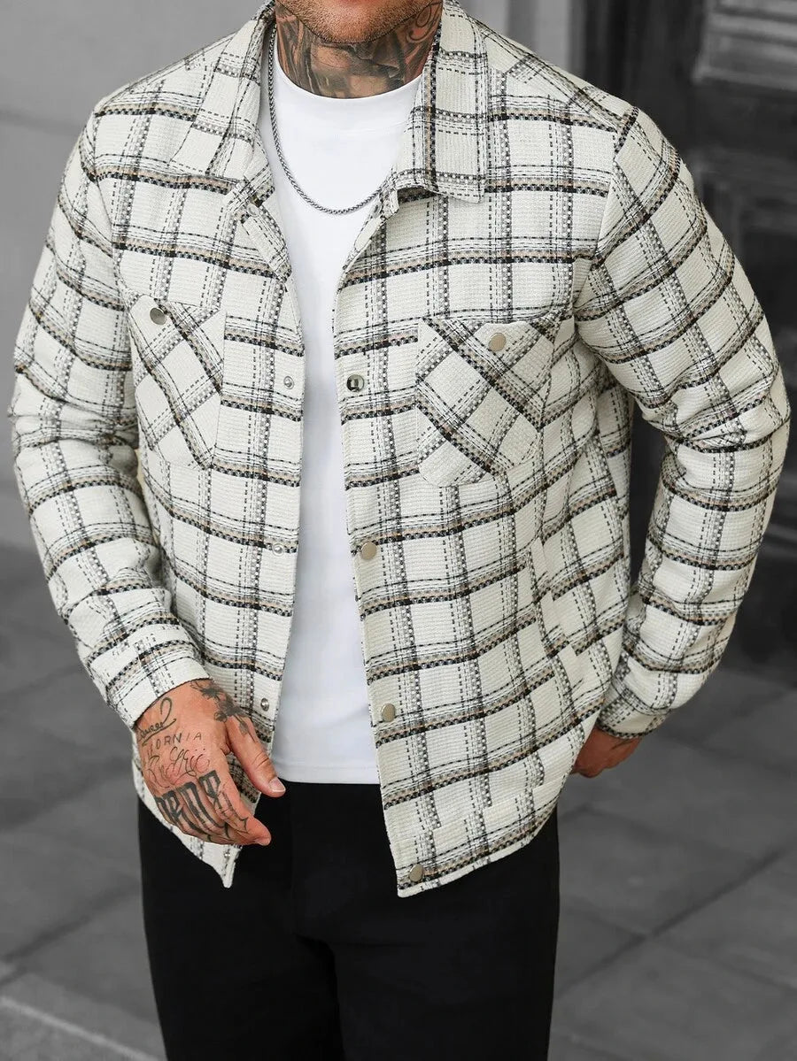 Bomberjack met collared neckline