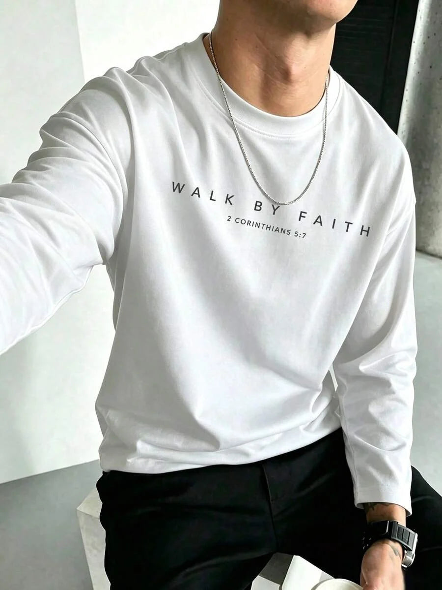 Longsleeve with believer print