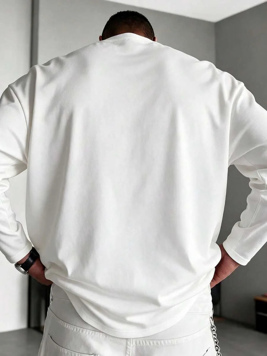 Longsleeve met letterprint