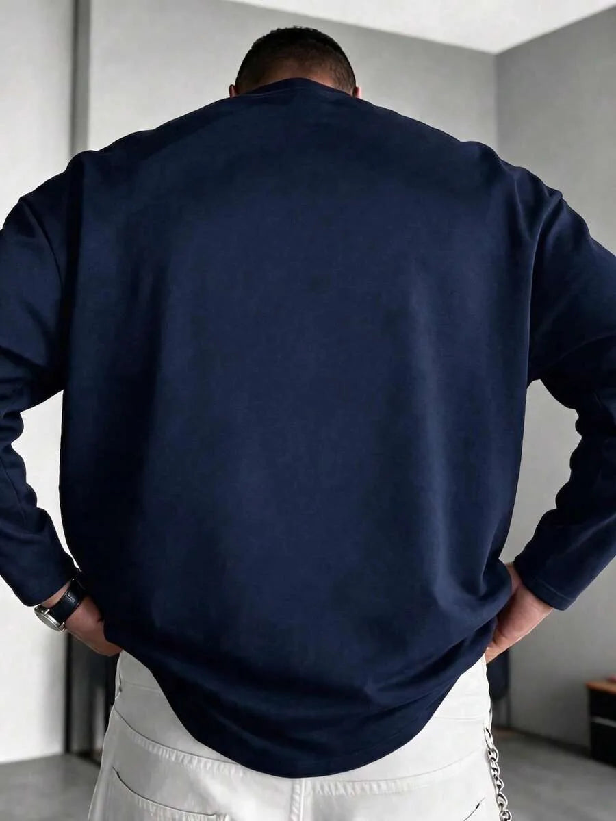 Longsleeve met letterprint