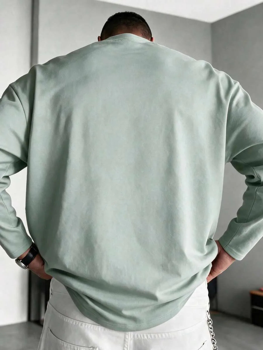 Longsleeve met letterprint